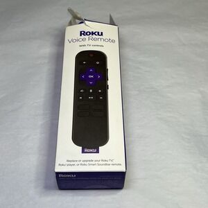 Original Roku RC-EL1 Remote Control + Volume Voice‎ Microphone Mic OEM Open Box